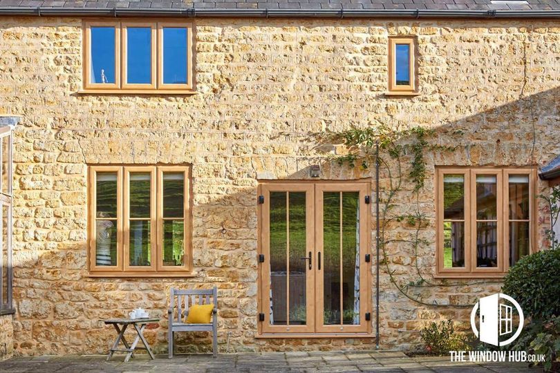 English Oak Woodgrain, installed by The Window Hub