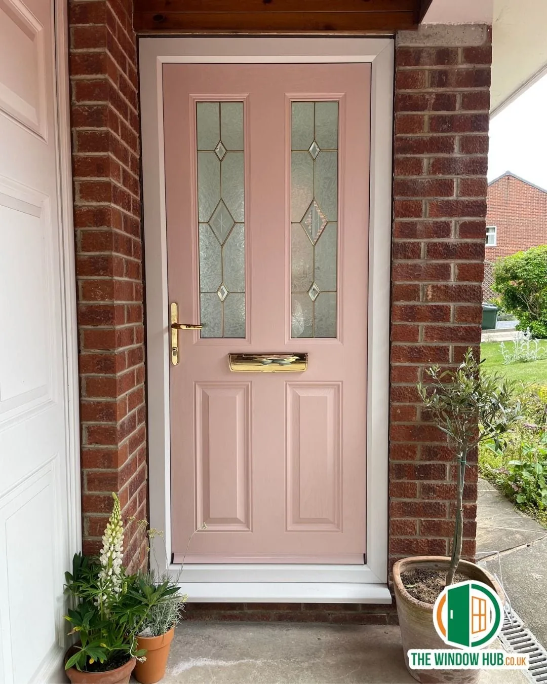 Pink Pastel Composite Door, installed by The Window Hub